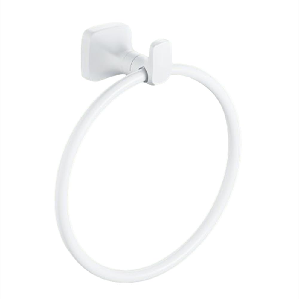 Matériel de salle de bains en acier inoxydable 304 blanc au design épuré