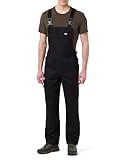 Dickies Hombre, Mono de tirantes Everyday, negro, XXL