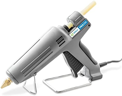 AdTech Industrial Strength Full Size High-Output Hot Melt Glue Gun – Professional Grade Hot Glue Gun for Carpentry, Repairs & Remodeling, Grey, 200 watts - 189