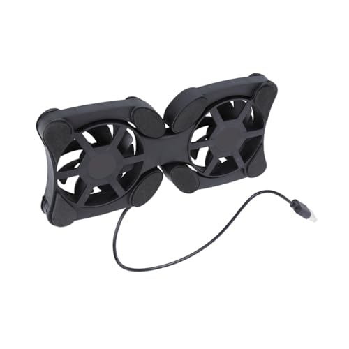 ULTECHNOVO Cooler plegable portátil para laptop con ventiladores duales miniatura 1