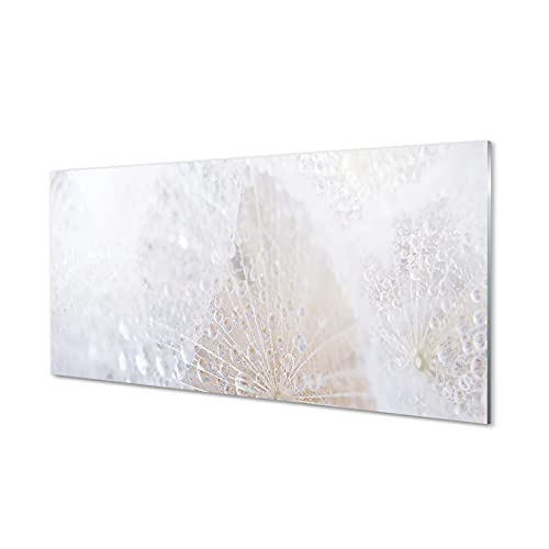 Impression sur verre Tulup 120x60 cm décorative motif pissenlit pour habiller vos grands murs