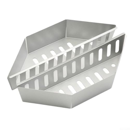 Juego de 2 cestas de carbón para cocinar al aire libre para asar y asar con facilidad