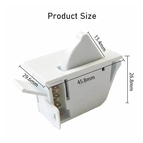 Interruptor de puerta de refrigerador compatible con Samsung DA34-00004A 5