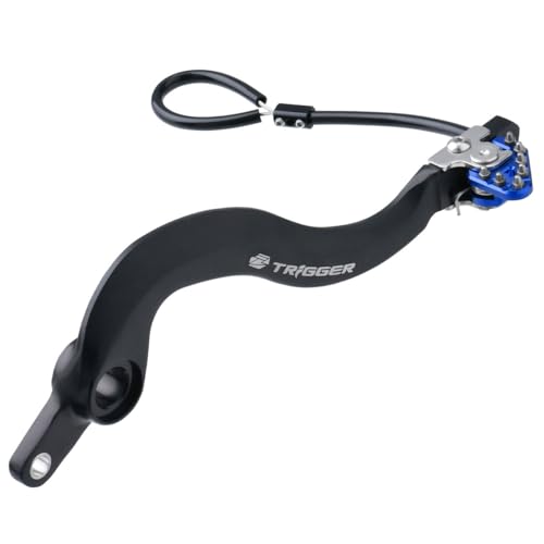 Zeta Aluminum Trigger Brake Pedal Blue for Yamaha ZE90-7326