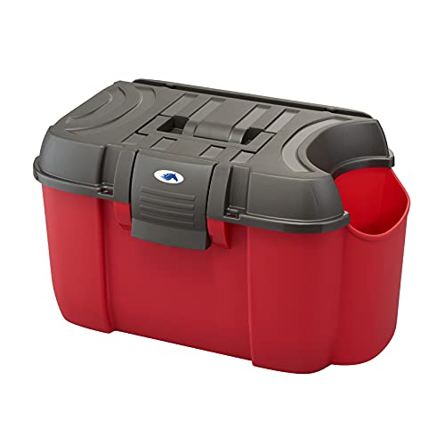 Horse Grooming Tack Box With Side Compartment