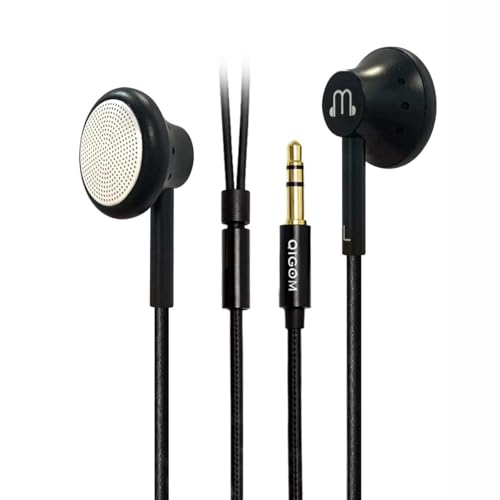 QIGOM �����\�L���t���b�g�w�b�h�z���C���z�� �R�[�h�t���C���z�� 3.5/4.4mm�W���b�N�C���z���p�R�[�h�t�� �g�ѓd�b�A�R���s���[�^�[�A�m�[�g�p�\�R���AMoondrop CD�v���[���[(�}�C�N�Ȃ�)(3.5mm�W���b�N)(4.4mm�W���b�N)