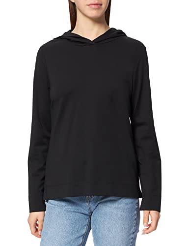 Preisvergleich Produktbild comma Damen Langarm T-Shirt, 9999 Black, 40