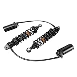 Motorrad Stoßdämpfer Hinten Motorrad Remote Reservoir Hinten Stoßdämpfer Absorber Suspension Tieferlegung Für Road Street Glide Für King 2014-2024