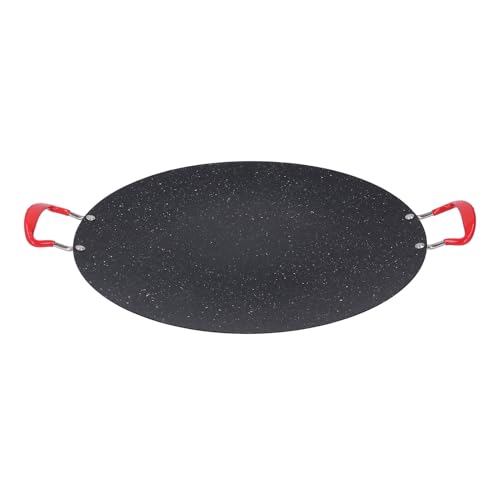 Poêle à griller en fer portable compacte pour barbecue de camping S