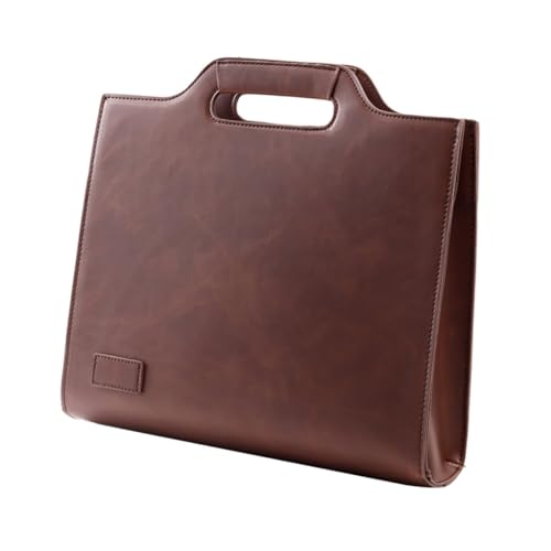 Sacoche vintage homme contre la pluie pour dossiers business A4