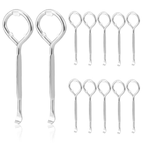 12pcs Steel Paint Can Opener Tool Set