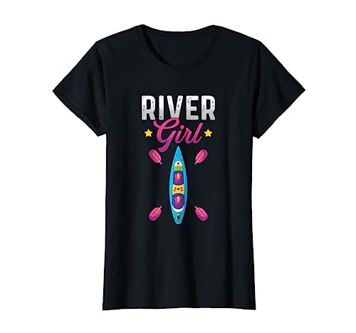 River Girl | Kayak Remo | Canoa Kayak Camiseta