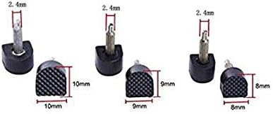 Miniatura 4 de 6 pares de protectores antideslizantes para el talón en forma de U 12 piezas, beige, minimiza los chirridos puntas de repuesto de zapatos de tacón