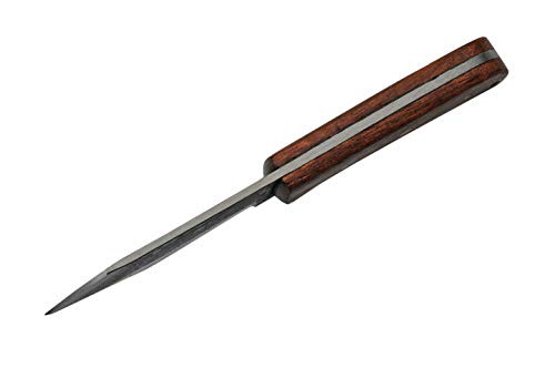 Szco Supplies Inc 9" Hand Forged Carbon Steel Mosaic Pin Wood Handle Hunting Knife, Brown (Model: Hs-4424) #TOP4