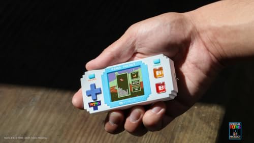 Tetris Pixel Player: Officially Licensed Tetris Video Game, 10 Bonus Games, Portable Keychain Arcade, Game for Kids and Adults - Image 6