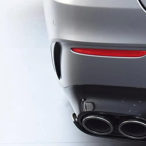 Parachoques trasero para Benz CLA C118 AMG 2020 con canards laterales 6
