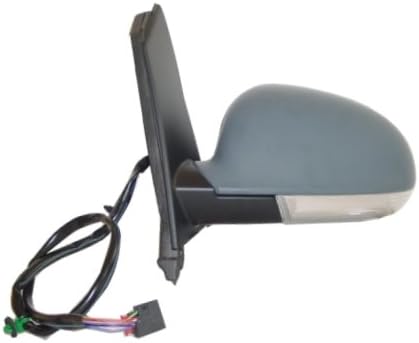 CG94 Rear view El. Term. Rib. C/Fan. Integ. E Courtesy Light Right [Passenger Side] for Car: Golf V Plus - Shell to be PAINTED - ASF glass.