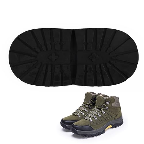Semelles en Caoutchouc Antidérapantes, Réparation Résistante à l’Usure pour Femmes et Hommes, Modèle Profilé pour Avant-Pied ou Talon, Accessoires de...
