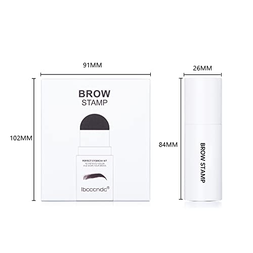 Eyebrow Stamp And Eyebrow Stencil Kit - Eyebrow Stamping Kit For Perfect Eyebrow Makeup, 10 Eyebrow Stencils, Easy To Use, Long-Lasting, Waterproof Eyebrow Cream (1 Auburn) #TOP7