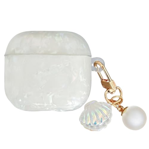 HJXFlying �K�p AirPods 4 �P�[�X ���킢���L�k�͗l�̃V���R���P�[�X �L�k�Ɛ^��̃L�[�z���_�[�`���[���t�� ���̎q �������� �G�A�|�b�h4 �p �ϏՌ� �Ϗ����ی�J�o�[ - �x�[�W��