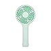 MoonyLI Mini Ventilatore Portatile Mini Ventilatore Portatile con Batteria Ricaricabile USB Ventilatore Elettrico Portatile 3 velocità Tavolo da scrivania Personale Ventilatore Portatile