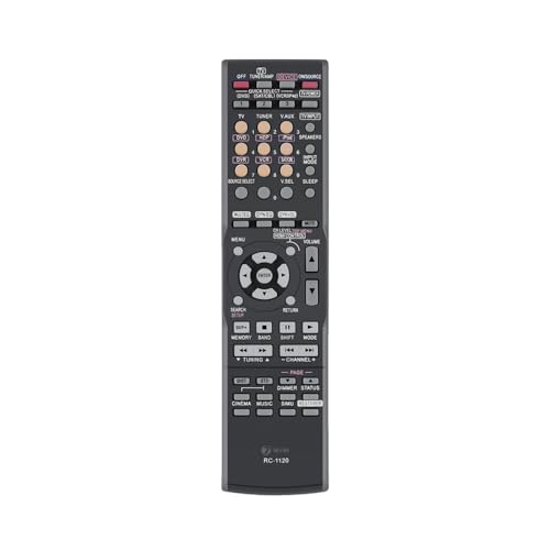 Image of 7SEVEN Compatible for Denon Home Theatre Amplifier Sound System Remote Control of RC-1120 and Replacement Remote for AVR-590 AVR-1610 DHT590BA AVR-1610 DHT590BA AVR-1610B Model
