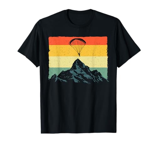 Paragliding Art For Men Women Paramotor Paraglider Skydiving T-Shirt