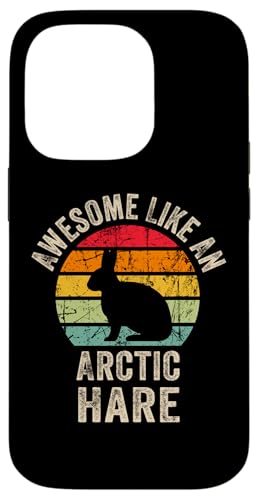 Awesome like an Arctic Hare, Funny Arctic Hare Lover �X�}�z�P�[�X iPhone 14 Pro �p