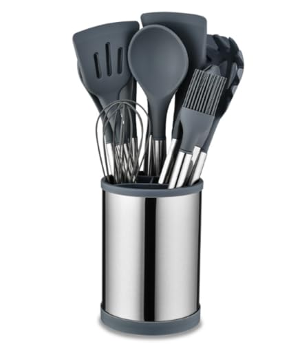 Arfobug�X�e�����X�X�`�[���V���R���L�b�`���p�i12�_�Z�b�g�A��]�����[�o�P�c�t���A�m���X�e�B�b�N�|�b�g�A�ƒ�p�V���x���A�X�v�[���A�L�b�`���p�i�Z�b�g (�O���[)