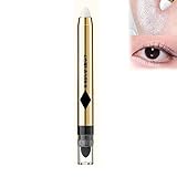 Gleamon Double-Ended Eyeshadow Pencil, 2-In-1 Pearlescent Eyeshadow Makeup Pen, Double Ended Eye Sha
