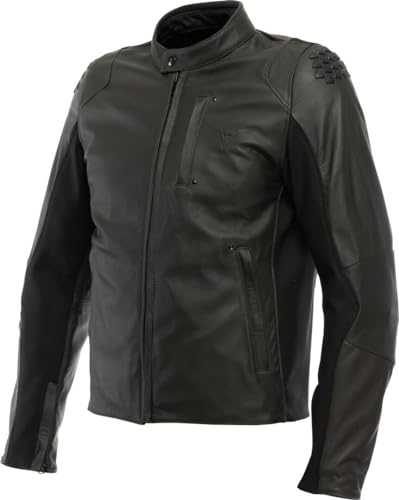 Dainese Istrice Blouson en cuir de moto, dunkelbraun, 52
