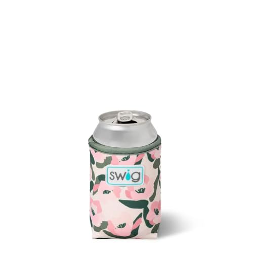 Swig Life 12oz Insulated Standard Can Cooler for Cans & Bottles, Sweet Pea