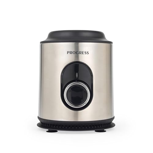 Progress Glass Jug Blender – 2 Speeds, 1.5 Litres, Pulse Function, 4-Wing Stainless Steel Blades, Smoothie Maker, Detachable Jug, Meal Prep, Cocktails, Milkshakes, Sauces, Protein Shakes, 550W, Silver - 3