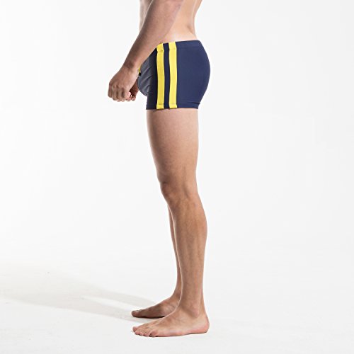 Men's Push up Cup Swimwear Sunbath Swim Trunks3