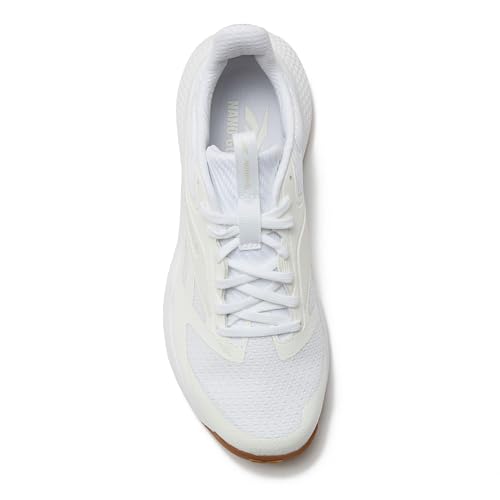 Reebok Nano Golf Spikeless Mens Golf Shoes, Footwear White/Barely Grey/Reebok Lee 3, 9 Men/10.5 Women