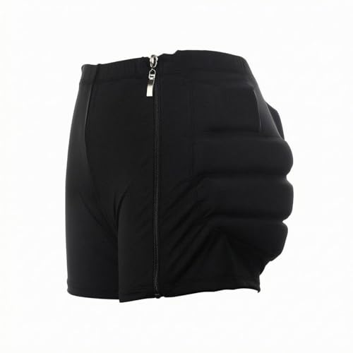 Pantalones cortos de patinaje sobre hielo con acolchado ergonómico interno