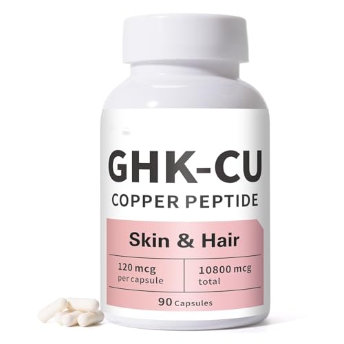 GHK-Cu Peptide for Skin & Hair, Easy to Absorb