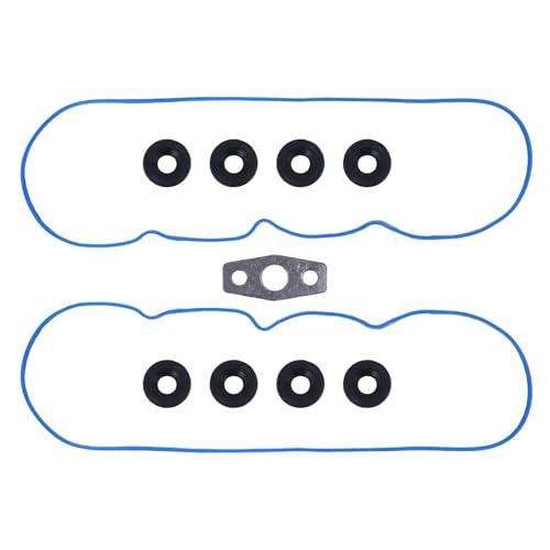 Image of VS50504R1 Valve Cover Gasket Set Compatible with 4.8L 5.3L 5.7L 6.0L 6.2L GM Chevrolet Silverado, Suburban, Tahoe, Avalanche, Colorado; for GMC Sierra, Yukon, Savana Escalade