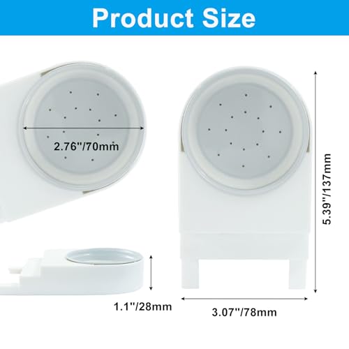 PHITUODA 2 Pack Plastic Bee Feeder, Easy to Install Entrance Feeder Water and Sugar Syrup Dispenser, Adjustable Honeybee Feeding Equipment for Beekeeping/Beekeepers