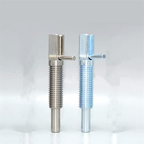 HASMI Indexing Plungers Stainless Steel Screw Lever Coarse Thread M6 M8 M10 M12 M16 1Pcs (Color : MIT211C, Size : M6-4)