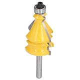 Router Bit 1/4in Shank, Carbon Steel Alloy Door Molding Woodworking Cutter, Picture Frame Forming Li