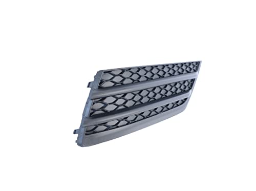 Titanium Plus Autoparts Fog Lamp Cover Bumper Grille Grill Outer Without Parking Aid Sensor Hole Textured Black Plastic Front Passenger Right Side Compatible With Honda Pilot 2016-2018 #TOP5