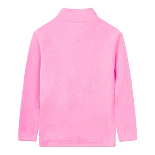 Image of LittleSpring Unisex Boys Girls Polar Fleece Shirt Base Turtleneck Top (2-14 Years)