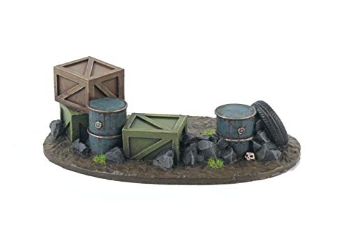 War World Gaming War Torn City Urban Battlefield Set – 28Mm Heroic Scale Futuristic Sci-Fi Wargame Terrain Scenery Zombicide Necromunda Zombie Apocalypse Apocalyptic #TOP4