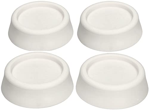 KOTARBAU® Schwingungsdämpfer 4 Stk. aus Kunststoff für Waschmaschinen Trockner Weiß KOTARBAU® Schwingungsdämpfer 4 Stk. aus Kunststoff für Waschmaschinen Trockner Weiß