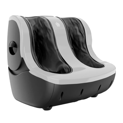 Image of CULT Zen Pro, Foot & calf massager with Air Compression, Vibration & Warm Therapy, Pain Relief, Improves Blood Circulation, Suitable for Home usage, Grey