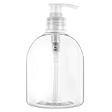 Pump Bottle 16oz Lotion Dispenser for Soap, Shampoo, Dishwashing Liquid, Oil, Cleaning Solutions and...