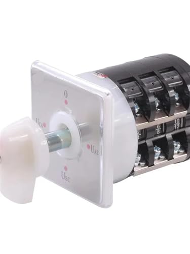 Voltmètre triphasé LW5D-16 YH3/3 commutateur de transfert à came rotatif universel 16A