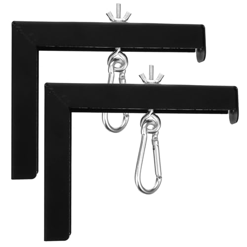 Tofficu 2pcs Projector Stand Wall Mount Bracket Adjustable for Projector Screen Bracket Wall Hanging Hook for Home Theater