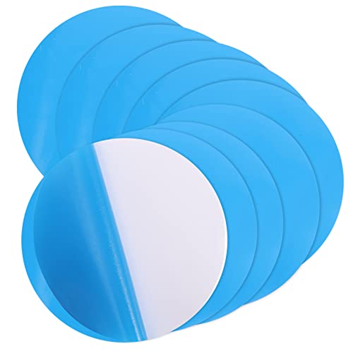 DIKACA 10Piezas Parche De Reparación De PVC para Inflables Kit De Autoadhesivo y Duradero para Inflables